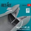 RESKIT RSU48-0268 Sabre (F.4, F-86,F-40) exhaust nozzle for Airfix kit (3D Printed) 1/48